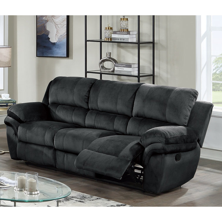 Lark Manor Berggren 92'' Pillow Top Arm Reclining Sofa & Reviews Wayfair